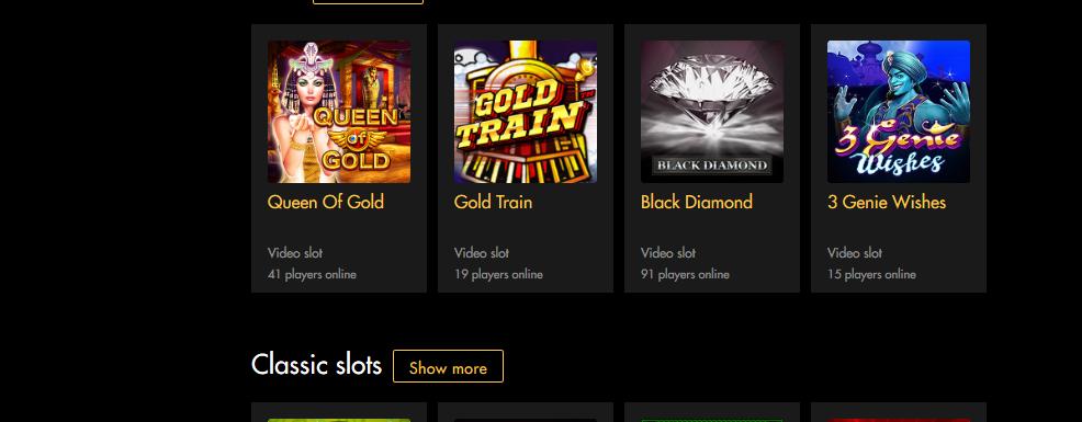 Black Diamond Mobile Casino 3
