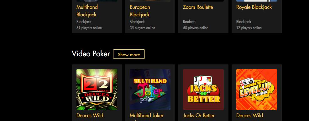 Black Diamond Mobile Casino 6